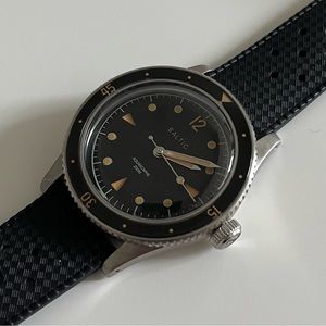 Baltic Aquascaphe - Men’s Dive Watch w/ Original Box + Papers.